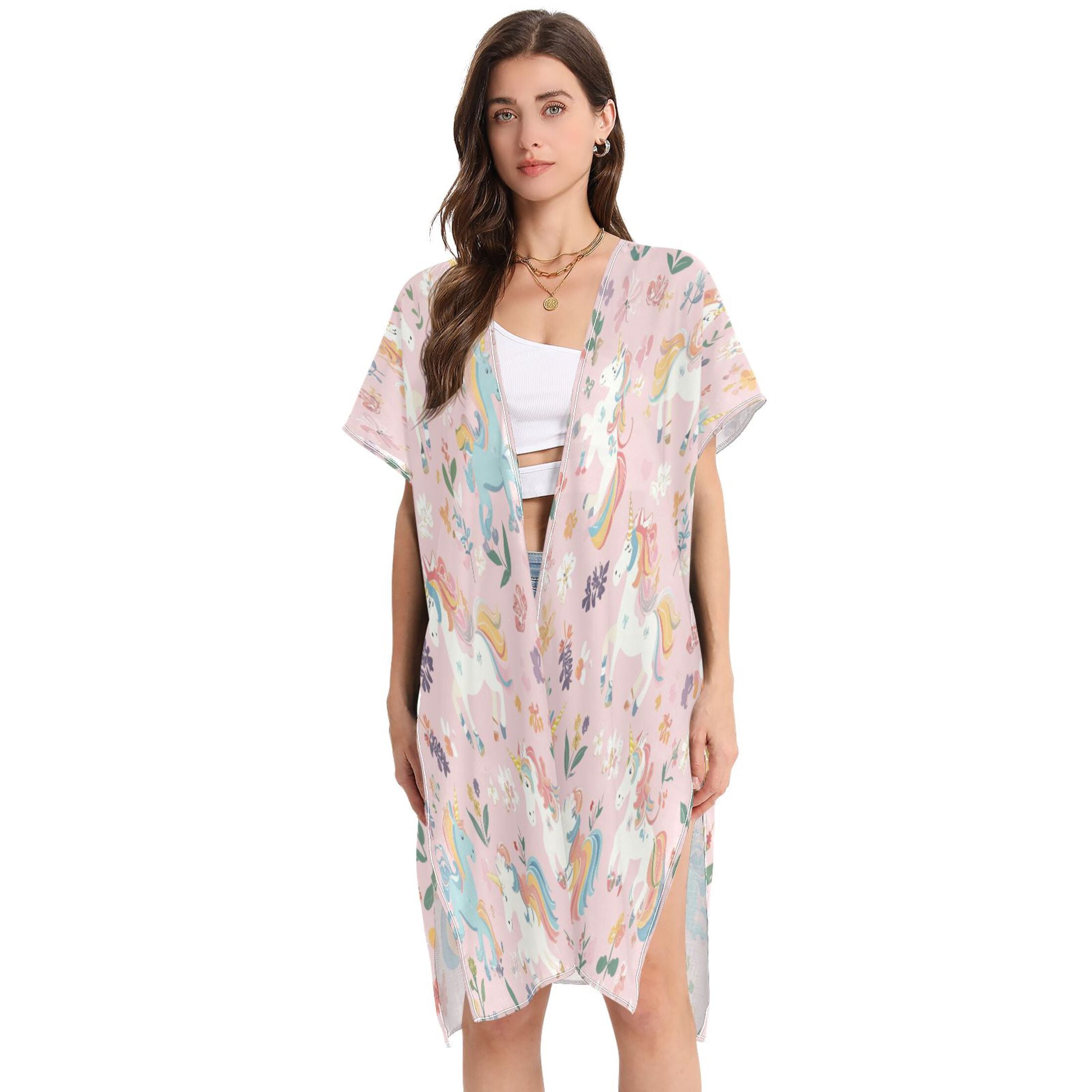 Stylish Women's Long Beach Cover-Up Swimwear Cover Ups Lightweight