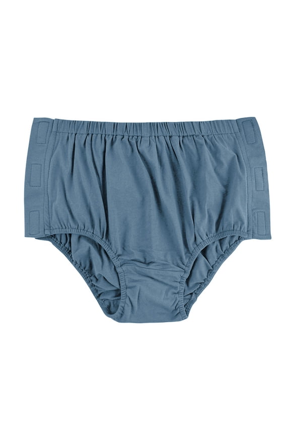 Stylish Women's Tear Away Underwear Cotton Adaptive Briefs for Postoperation