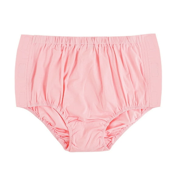 Stylish Women's Tear Away Underwear Cotton Adaptive Briefs for Postoperation