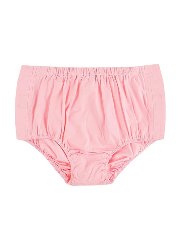 Stylish Women's Tear Away Underwear Cotton Adaptive Briefs for Postoperation