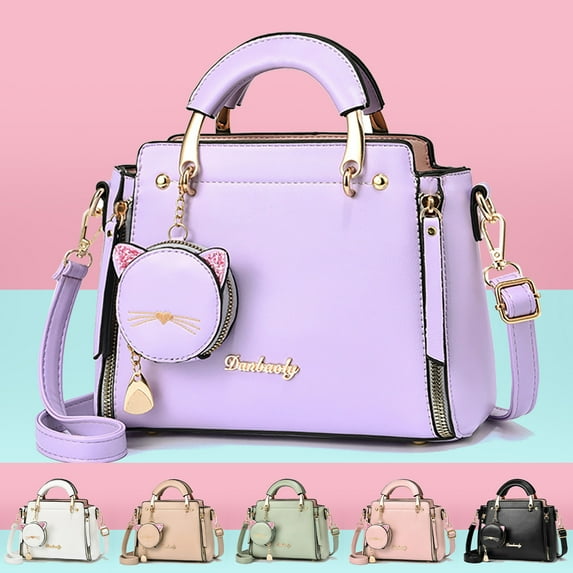 Stylish Women's Tote Bag for Everyday Use Lightweight Shoulder Handbag with Multiple Pockets