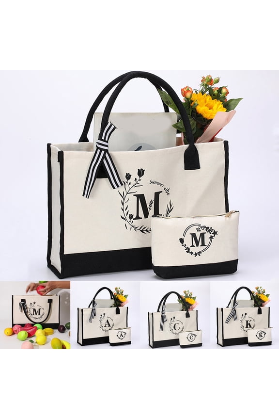 Stylish Women's Tote Bag for Mom with Design Versatile Shopping and Beach Carryall