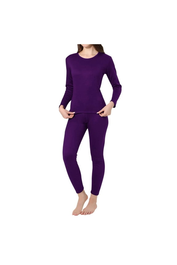 Stylish Women's Winter Thermal Base Layer Set For Skiing And Cold Weather Activities With Comfortable Fit