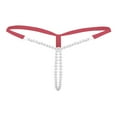 thumbnail image 1 of Stylish Women's and Thongs Low Waist Underwear with Pearl for Comfort and Seductive Appeal, 1 of 2