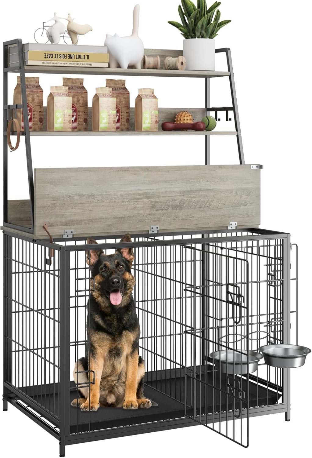 Gallery Detail: Stylish Wooden Dog Crate Furniture
