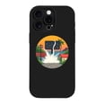 thumbnail image 1 of Stylish Yellowing Resistant Lightweight iPhone 15 Pro Case - Vibrant Explosion Design with Colorful Houses & Palm Trees Perfect for Sunrise/Sunset Vibes, 1 of 6