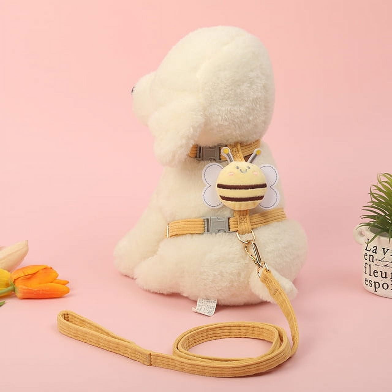 Stylish adjustable and comfortable mesh cat harness for small cats dogs