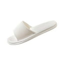 thumbnail image 1 of Stylish and Cozy Women's Comfort Indoor and Outdoor Casual Slide Sandals Non-Slip Shower Slippers - Unisex Soft Flip Flops White Women Sandal, 1 of 6