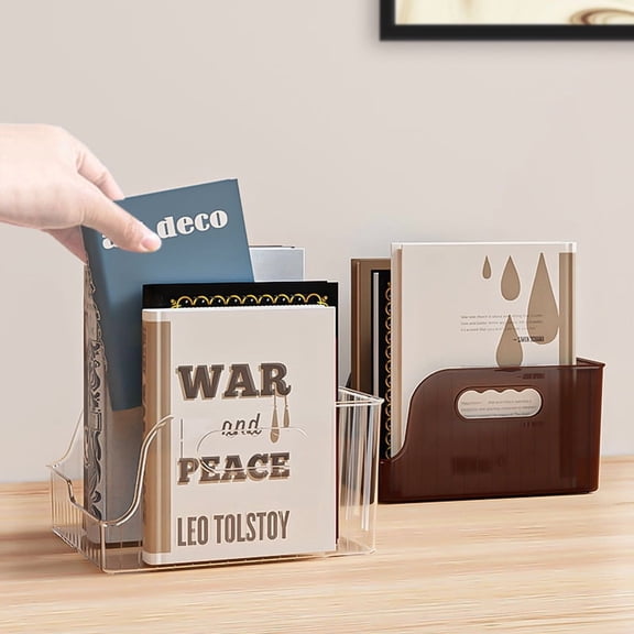 Stylish and Durable Book Storage Box for Organizing Books and Magazines