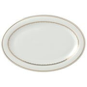 Stylish and Elegant 57 Pieces Bone China Dinnerware Set Service for 8 People - Noelle, 57 Piece
