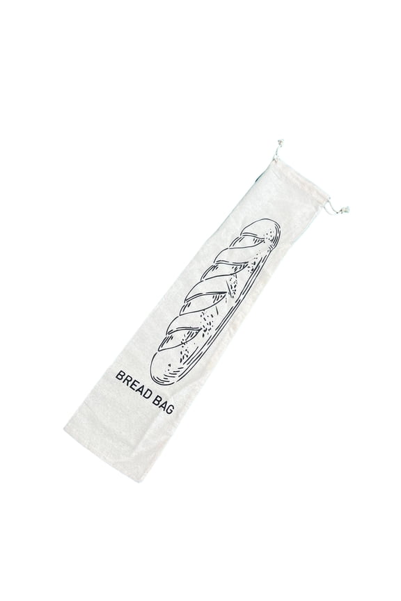Stylish and Functional Linen Drawstring Bag Durable and Soft Storage Organizer Packaging Pouch for Bread Fruits Snacks