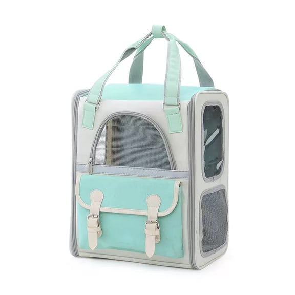 Stylish and Simple Pet Cat Bag Go Out Portable Large Capacity Jelly Carry Cat Cat Backpack