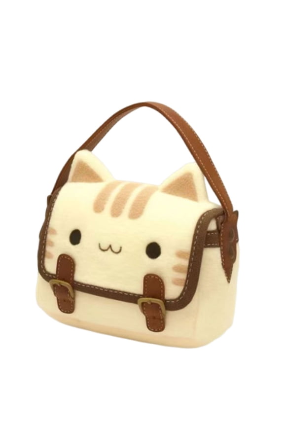 Stylish and Soft Furry Handbag Top Handle Bag For Shopping Or Casual Work