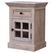 Stylish and Versatile Home Addition - Elevate Living Space with a Solid - Wood Bedside