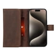 thumbnail image 1 of Stylish iPhone 17 Pro Max Trifold Wallet Case with RFID Protection, 1 of 5
