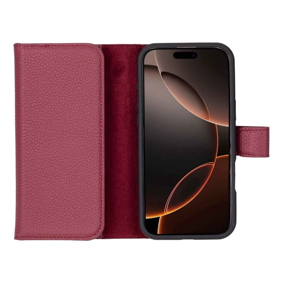Stylish iPhone 17 Pro Max Trifold Wallet Case with RFID Protection
