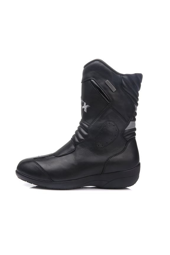 Stylish motorcycle boots - Classic design, comfortable and breathable, suitable for both daily commuting and casual riding,black,36