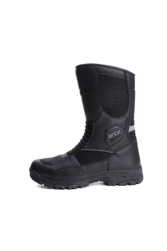 Stylish motorcycle boots - Classic design, comfortable and breathable, suitable for both daily commuting and casual riding,black,39