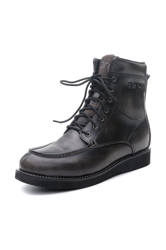 Stylish motorcycle boots - Classic design, comfortable and breathable, suitable for both daily commuting and casual riding,black,44