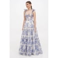 thumbnail image 1 of Stylish organza ethereal long evening dress, 1 of 6