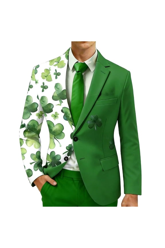 Stylish 's With Print For Saint Patrick's Day – ModernFit Lightweight Jacket For Everyday Wear