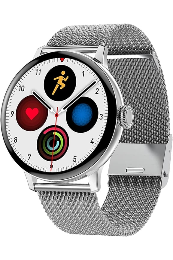 Stylish smartwatch with heart rate monitoring can make Bluetooth calls