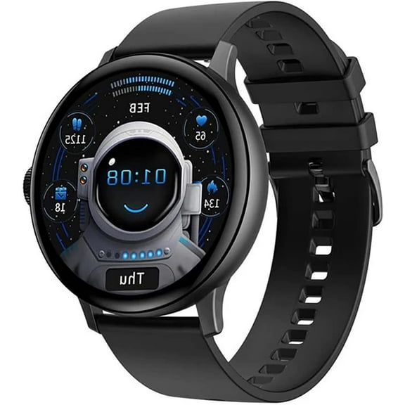 Stylish smartwatch with heart rate monitoring can make Bluetooth calls