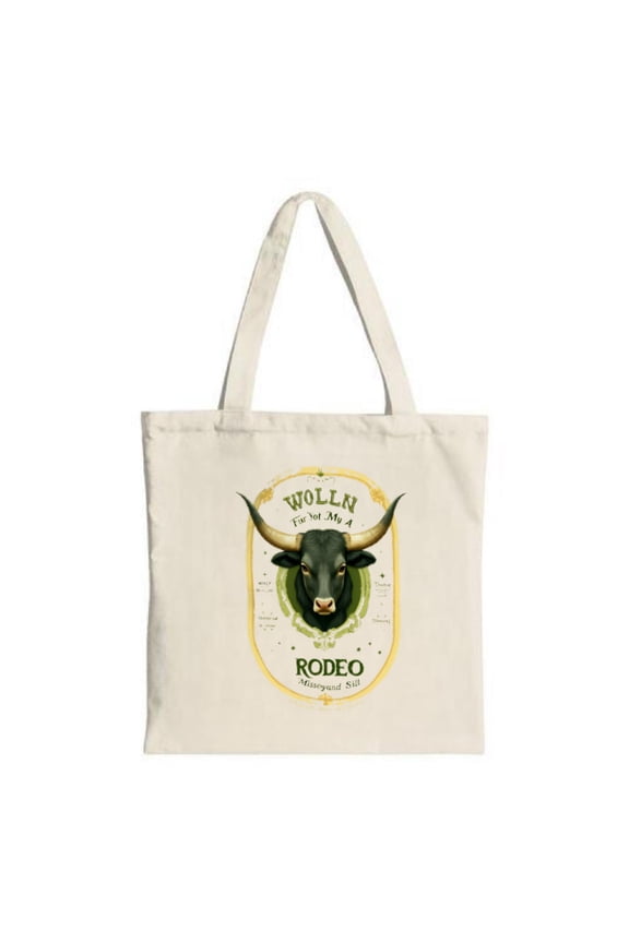 Stylish Canvas Tote Bag featuring a vintage design with decorative leaves perfect for shopping travel and parties