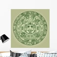 thumbnail image 1 of Stylized Aztec Calendar Wall Mural by Wallmonkeys Peel and Stick Graphic (36 in H x 36 in W) WM346622, 1 of 4