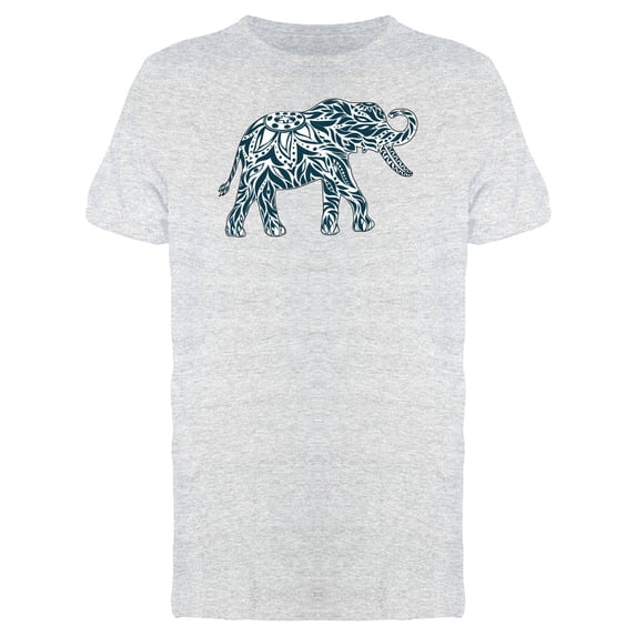 Stylized Ethnic Elephant Tee Men's -Image by Shutterstock