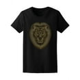 thumbnail image 1 of Stylized Golden Lion T-Shirt Women -Image by Shutterstock, Female Medium, 1 of 2