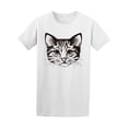 thumbnail image 1 of Stylized Kitten Face Sketch Tee Men's -Image by Shutterstock, 1 of 2