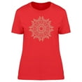 thumbnail image 1 of Stylized Mandala T-Shirt Women -Image by Shutterstock, Female Small, 1 of 2