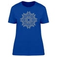thumbnail image 1 of Stylized Mandala T-Shirt Women -Image by Shutterstock, Female x-Large, 1 of 2