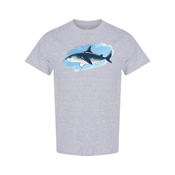 Stylized Shark T-Shirt Men -Image by Shutterstock, Male Medium