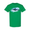 thumbnail image 1 of Stylized Shark T-Shirt Men -Image by Shutterstock, Male XX-Large, 1 of 2