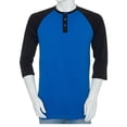 thumbnail image 1 of Styllion Big and Tall Mens Raglan Baseball Shirts - RHQS, 1 of 7