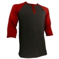 thumbnail image 1 of Styllion Big and Tall Mens Raglan Baseball Shirts - RHQS, 1 of 7
