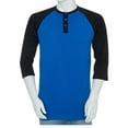 thumbnail image 1 of Styllion Big and Tall Mens Raglan Baseball Shirts - RHQS, 1 of 7