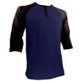 thumbnail image 1 of Styllion Big and Tall Mens Raglan Baseball Shirts - RHQS, 1 of 7