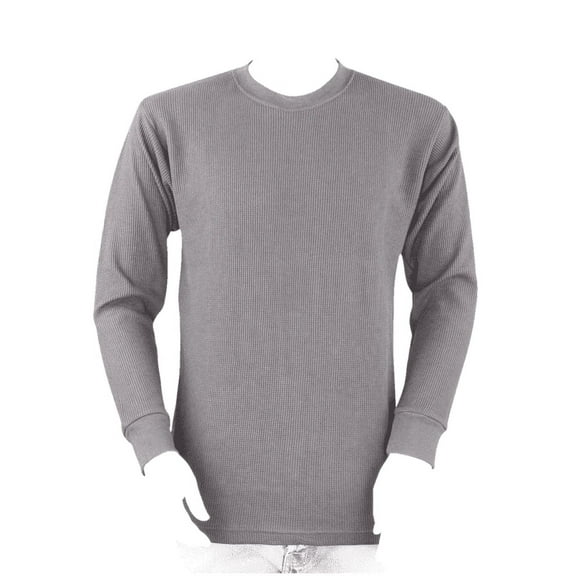 Styllion Big and Tall Mens Thermal Shirts - TCLS (Gray, 5XLT)