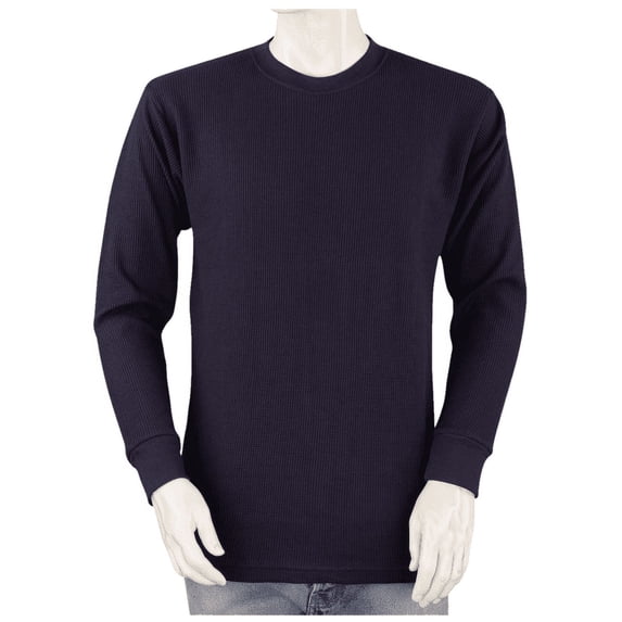 Styllion Big and Tall Mens Thermal Shirts - TCLS (Navy, 2XLT)