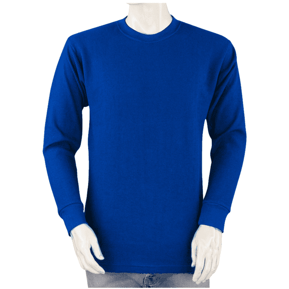 Styllion Big and Tall Mens Thermal Shirts - TCLS (Royal Blue, LT)