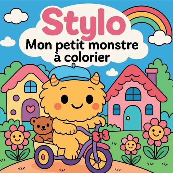 Stylo - Mon petit monstre àcolorier, (Paperback)