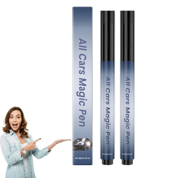 Stylopro Car Scratch Pen, Magic Car Scratch Removal Pen , 2025 New Magic Car Scratch Removal Pen, Quick Fix for Scratches and Paint Damage, Easy Use Weatherproof Lasting Fits Any of Cars Colors