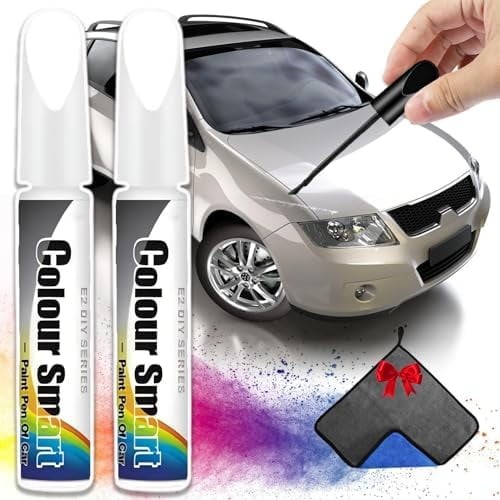 Stylopro Car Scratch Pen, Magic Car Scratch Removal Pen, All Cars Magic pen for car Scratches(White*2)