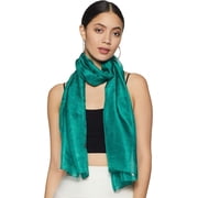 100% Silk Scarf Lightweight Sunscreen Shawl Wrap Scarves Sea Green Long