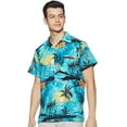 thumbnail image 1 of Stylore Men's Hawaiian Shirt Short Sleeves Relaxed-Fit, 1 of 1