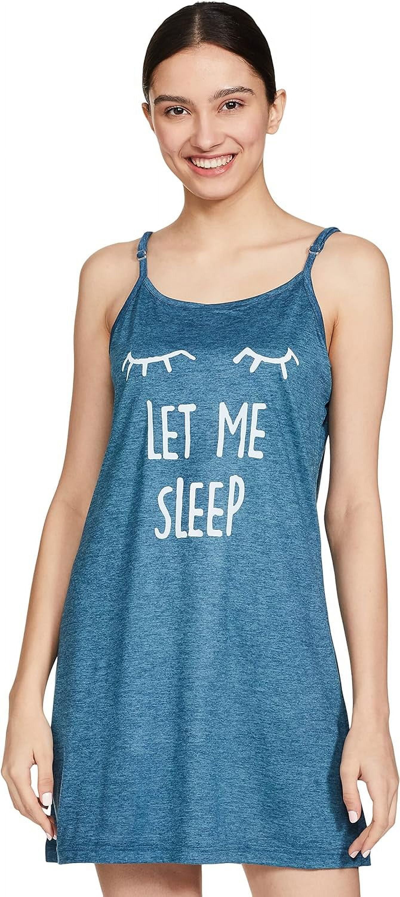 Stylore Nightgown for Women Night Shirt Sleeveless Sleepwear LMS ...