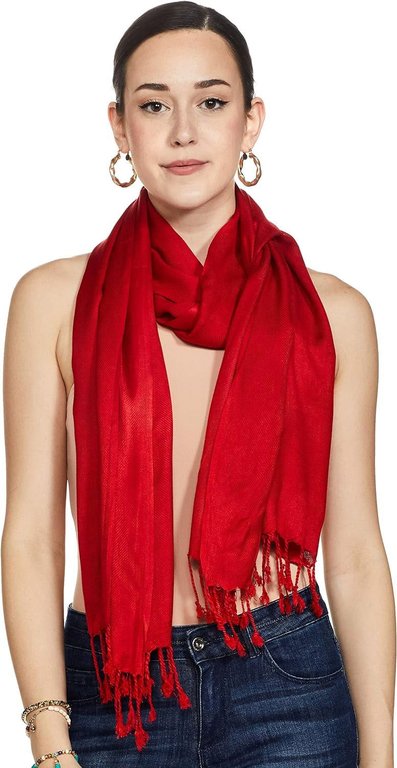 1PC Outdoor Hiking Scarf Thickened Arab Desert Scarf Wrap (Red and Black) 